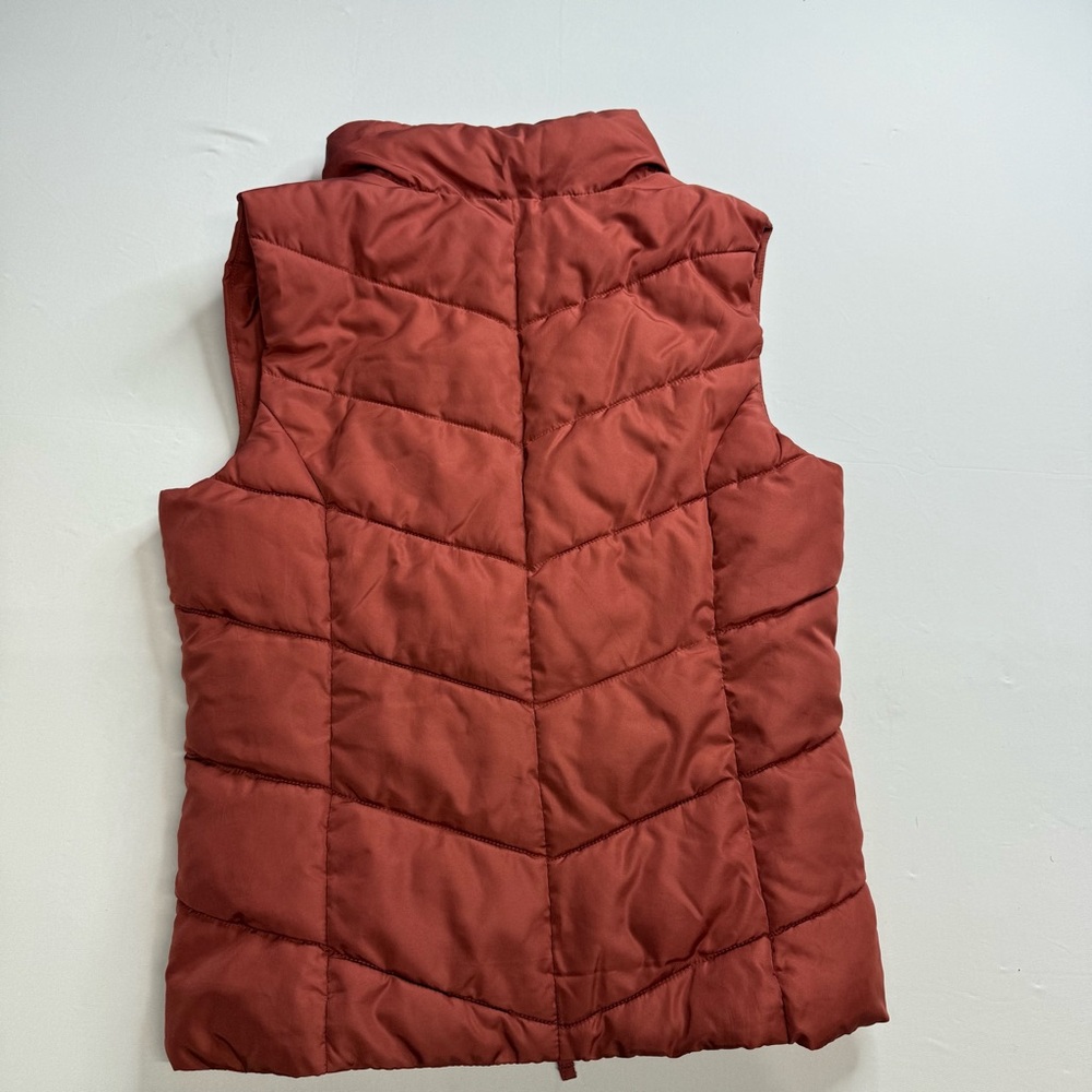 Aeropostale Rust Quilted Vest - Picture 7 of 8